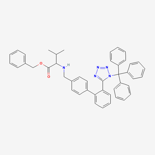 Benzyl N-[(2'-(Trityltetrazol-5-yl-1,1'-biphenyl-4-yl]-methyl-2-amino-3-methylbutanoate (CAS: 137864-45-0) - Related Chemical Product