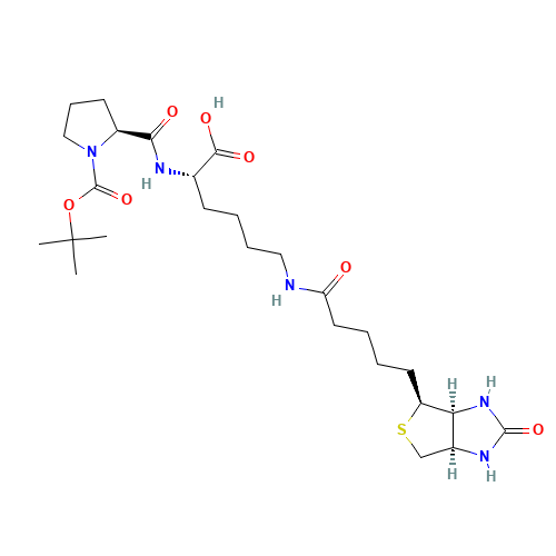 Biocytin-N-(t-boc)-L-proline (CAS: 1356383-21-5) - Related Chemical Product