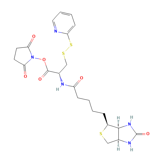 Biotinyl Pyridinyldithio N-Hydroxysuccinimide Alanine Ester (CAS: 1356933-91-9) - Related Chemical Product