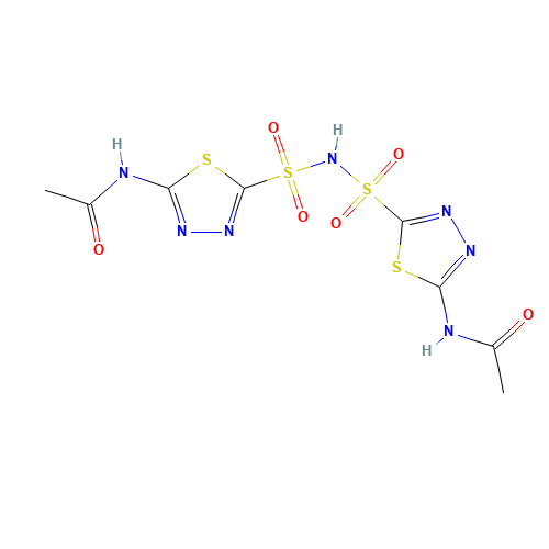Bis[5-(acetylamino)-1,3,4-thiadiazole-2-sulfonyl]amine (CAS: 80495-47-2) - Related Chemical Product