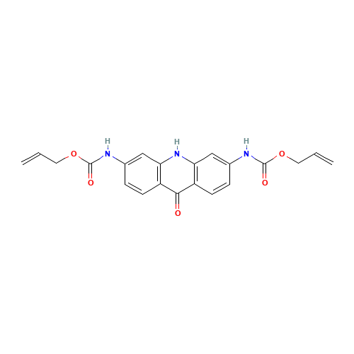 2,7-Bis(alloxycarbonylamino)-9(10H)acridine (CAS: 887353-18-6) - Related Chemical Product