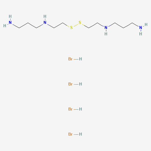 Bis[2-(3-aminopropylamino)ethyl]disulfide Tetrahydrobromide (CAS: 127565-72-4) - Related Chemical Product