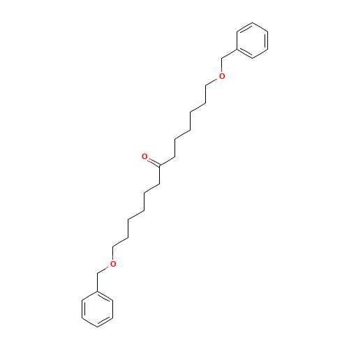 1,13-Bisbenzyloxy-7-tridecanone (CAS: 1217082-18-2) - Chemical Structure and Molecular Formula 