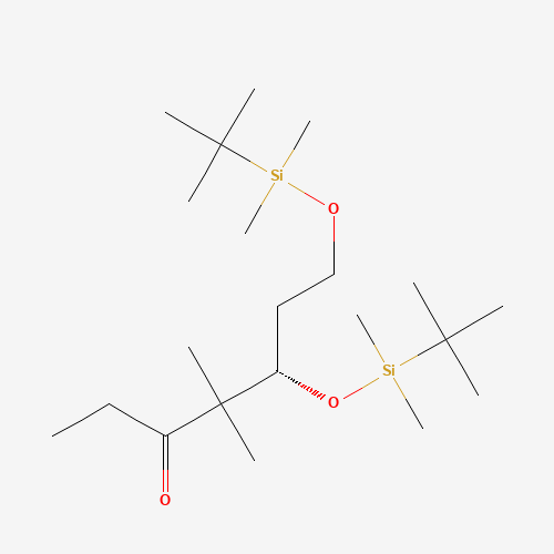 (5S)-5,7-Bis-{[tert-butyldimethylsilyl)oxy]}-4,4-dimethylheptan-3-one (CAS: 187527-25-9) - Related Chemical Product