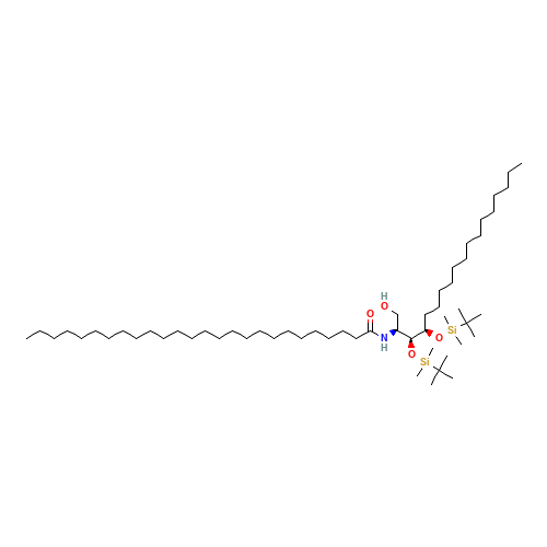 (2S,3S,4R)-3,4-Bis[(tert-butyldimethylsilyl)oxy]-2-hexacosanoylamino-4-octadecanol (CAS: 205371-68-2) - Related Chemical Product