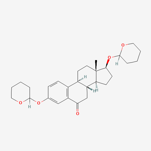 (17b)-3,17-Bis[(tetrahydro-2H-pyran-2-yl)oxy]-estra-1,3,5(10)-trien-6-one (CAS: 53573-82-3) - Related Chemical Product