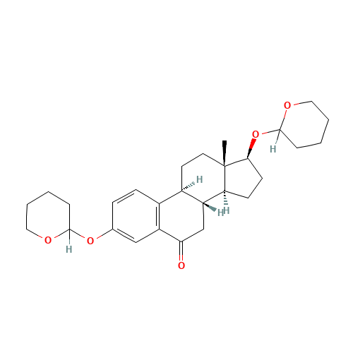 (17b)-3,17-Bis[(tetrahydro-2H-pyran-2-yl)oxy]-estra-1,3,5(10)-trien-6-one (CAS: 53573-82-3) - Related Chemical Product