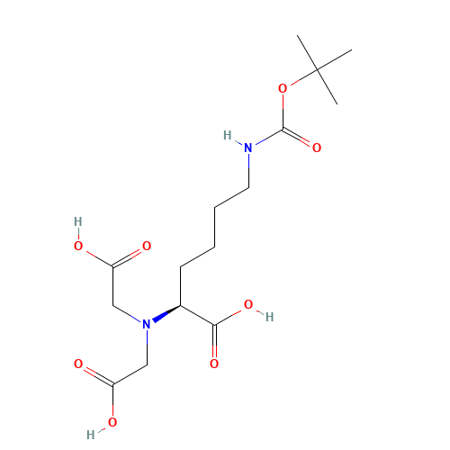 N2,N2-Bis(carboxymethyl) N6-Boc- (CAS: 752200-93-4) - Related Chemical Product