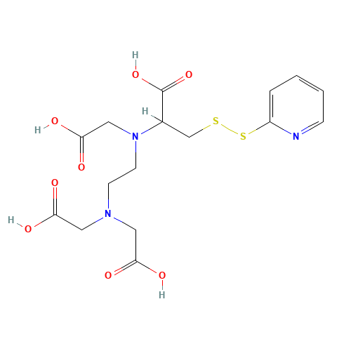 3,6-Biscarboxymethyl-3,6-diaza-2-methyldithio-(2-pyridyl)octane-1,8-dicarboxylic Acid (CAS: 1041009-91-9) - Related Chemical Product