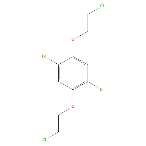 1,4-Bis(2-chloroethoxy)-2,5-dibromobenzene (CAS: 178557-12-5) - Related Chemical Product