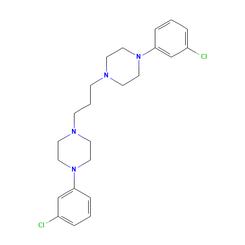 1,3-Bis-[4-(3-chlorophenyl)piperazin-1-yl]propane (CAS: 6323-09-7) - Related Chemical Product