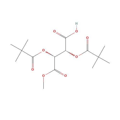 (2R,3R)-2,3-Bis(2,2-dimethyl-1-oxopropoxy)-butanedioic Acid 1-Methyl Ester (CAS: 74817-72-4) - Related Chemical Product