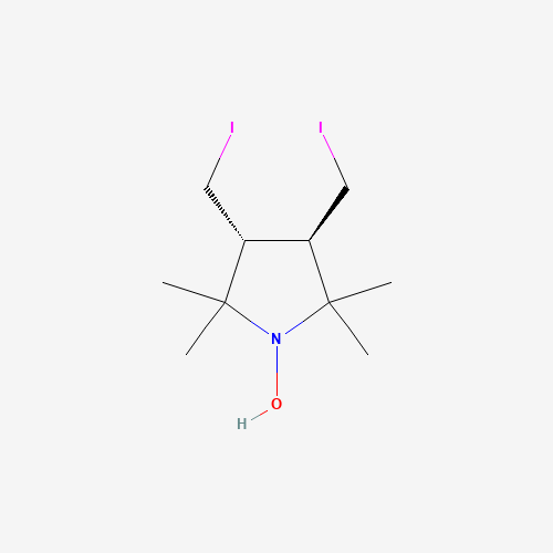 (3R,4R)-rel-3,4-Bis(iodomethyl)-2,2,5,5-tetramethyl-1-pyrrolidinyloxy (CAS: 229621-29-8) - Related Chemical Product