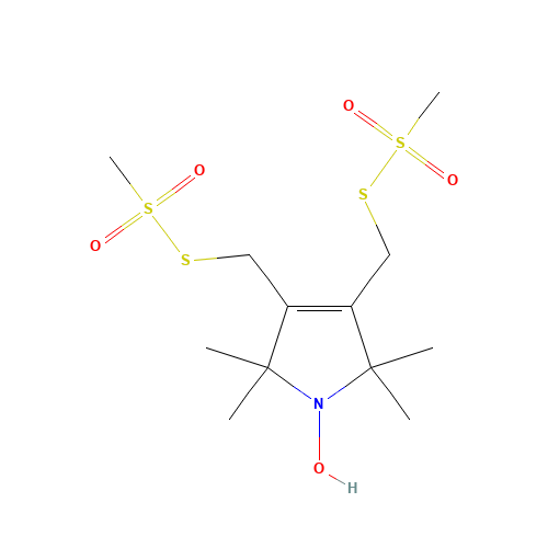 3,4-Bis-(methanethiosulfonylmethyl)-2,2,5,5-tetramethyl-2,5-dihydro-1H-pyrrol-1-yloxy Radical (CAS: 229621-21-0) - Related Chemical Product