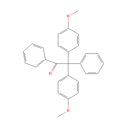 2,2-Bis(4-methoxyphenyl)-1,2-diphenylethanone (CAS: 103281-33-0) - Related Chemical Product