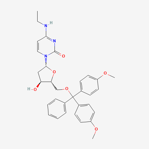 5'-O-[Bis(4-methoxyphenyl)phenylmethyl]-2'-deoxy-N-ethylcytidine (CAS: 195535-75-2) - Related Chemical Product