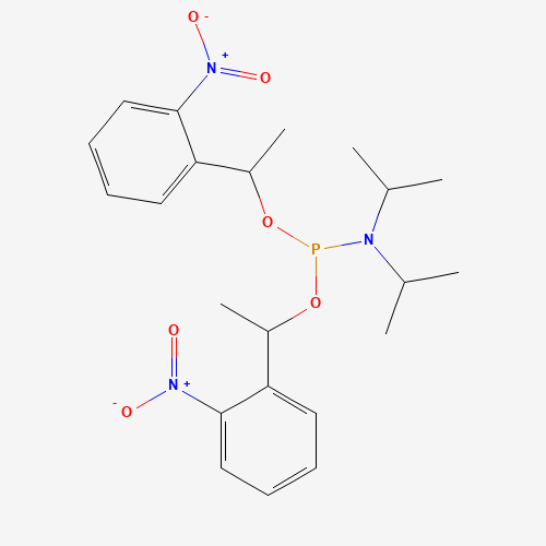 Bis[1-(2-nitrophenyl)ethyl] N,N-Diisopropylphosphoramidite (CAS: 207516-14-1) - Related Chemical Product