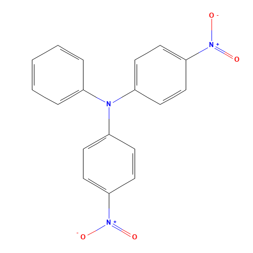 Bis-(4-nitrophenyl)phenylamine (CAS: 1100-10-3) - Related Chemical Product