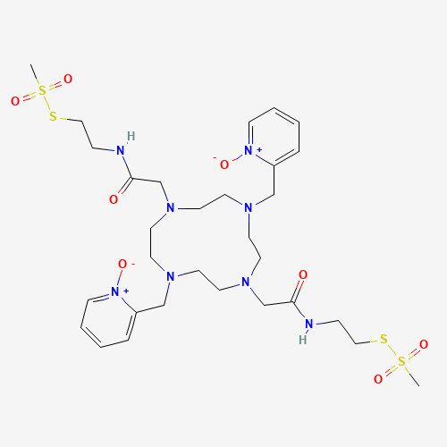 4,10-Bis[(1-oxido-2-pyridinyl)methyl]-1,7-bis[2-(acetylamino)ethylmethanesulfonothioate] Ditrifluoroacetate Salt (CAS: 947326-26-3) - Related Chemical Product