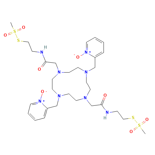 4,10-Bis[(1-oxido-2-pyridinyl)methyl]-1,7-bis[2-(acetylamino)ethylmethanesulfonothioate] Ditrifluoroacetate Salt (CAS: 947326-26-3) - Related Chemical Product