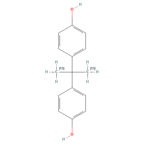 Bisphenol A-13C2 (CAS: 263261-64-9) - Related Chemical Product