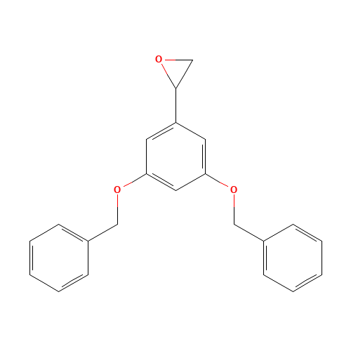 [3,5-Bis(phenylmethoxy)phenyl]oxirane (CAS: 50841-47-9) - Related Chemical Product