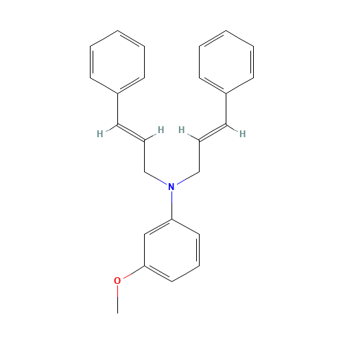 N,N-Bis-(3-phenyl-2-propenyl)-3-methoxyaniline (CAS: 1076199-15-9) - Related Chemical Product