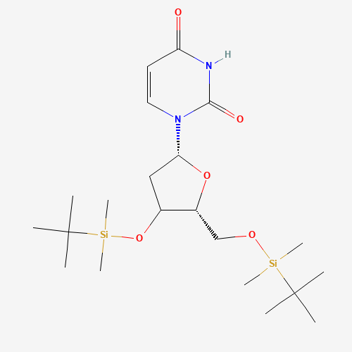 3',5'-Bis-O-(tert-butyldimethylsilyl)-2'-deoxyuridine (CAS: 64911-18-8) - Related Chemical Product