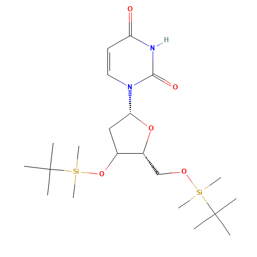 3',5'-Bis-O-(tert-butyldimethylsilyl)-2'-deoxyuridine (CAS: 64911-18-8) - Related Chemical Product