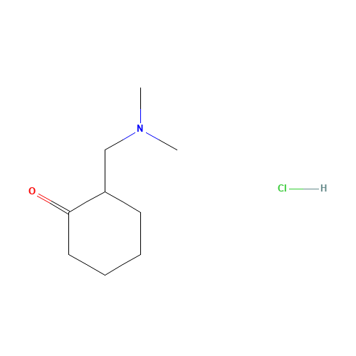 2-(Bismethyl)aminomethylcyclohexanone Hydrochloride (CAS: 42036-65-7) - Related Chemical Product