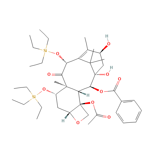 7,10-Bis[O-(triethylsilyl)]-10-deacetyl Baccatin III (CAS: 149107-84-6) - Related Chemical Product