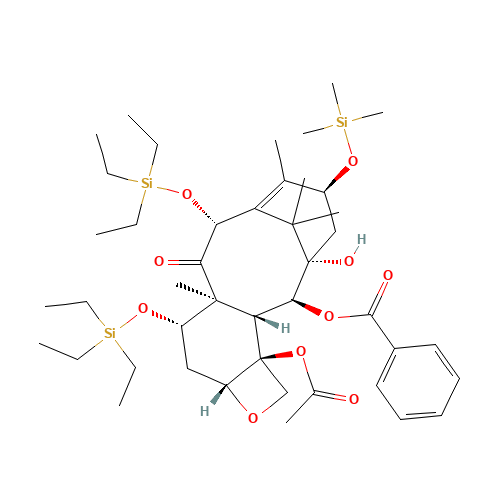 7,10-Bis[O-(triethylsilyl)]-10-deacetyl-13-O-trimethylsilyl Baccatin III (CAS: 159383-93-4) - Related Chemical Product