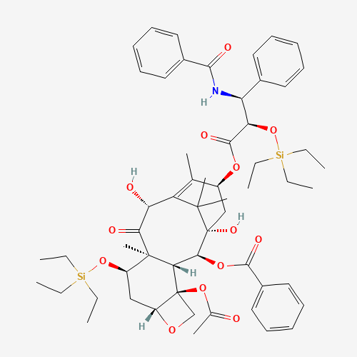 2',7-Bis-O-(Triethylsilyl) 10-Desacetyl Paclitaxel (CAS: 155556-72-2) - Related Chemical Product