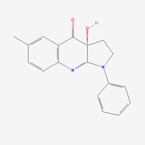 (R)-(+)-Blebbistatin (CAS: 1177356-70-5) - Chemical Structure and Molecular Formula 