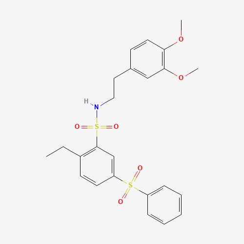 BML-287 (CAS: 915754-05-1) - Chemical Structure and Molecular Formula 