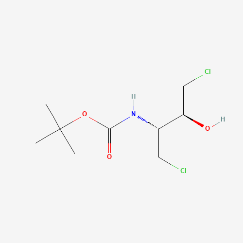 2R-(t-Boc)amino-1,4-dichloro-3S-hydroxybutane (CAS: 326479-99-6) - Related Chemical Product