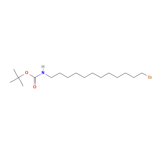 12-(t-Boc-amino)-1-dodecyl Bromide (CAS: 887353-35-7) - Related Chemical Product