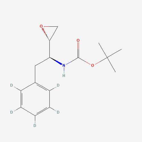 (2S,3S)-3-Boc-amino-1,2-epoxy-4-phenyl-d5-butane (CAS: 856765-76-9) - Related Chemical Product
