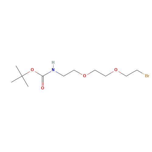 2-[2-(2-t-Boc-aminoethoxy]ethoxy]ethyl Bromide (CAS: 165963-71-3) - Related Chemical Product
