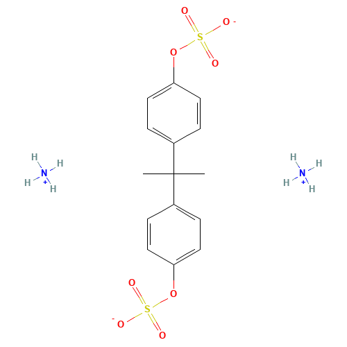 Bisphenol A Bissulfate Diammonium Salt (CAS: 857283-05-7) - Related Chemical Product
