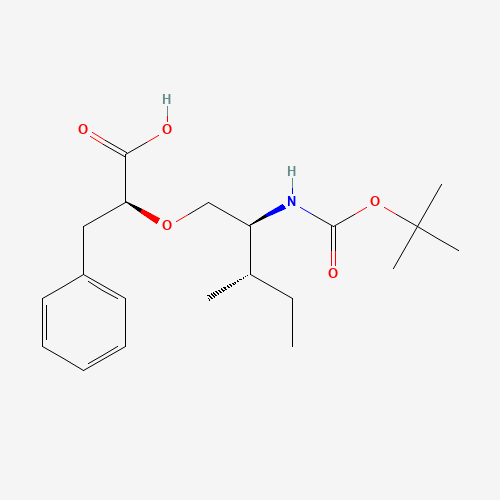 (2S)-[(2'S)-t-Boc-amino-(3'S)-methyl-1-pentyloxy]-3-phenylpropionic Acid (CAS: 160141-23-1) - Related Chemical Product