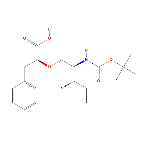 (2S)-[(2'S)-t-Boc-amino-(3'S)-methyl-1-pentyloxy]-3-phenylpropionic Acid (CAS: 160141-23-1) - Related Chemical Product