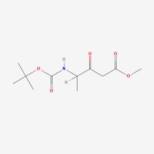4-(N-Boc-amino)-3-oxo-pentanoic Acid Methyl Ester (CAS: 101669-78-7) - Related Chemical Product