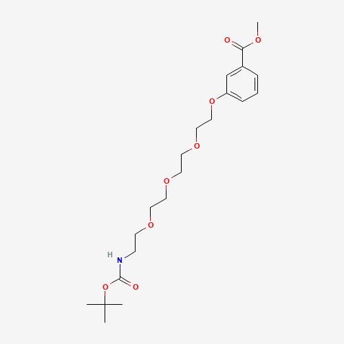 3-(11-Boc-amino-3,6,9-trioxaundecanoxy)benzoic Acid Methyl Ester (CAS: 1076199-20-6) - Related Chemical Product