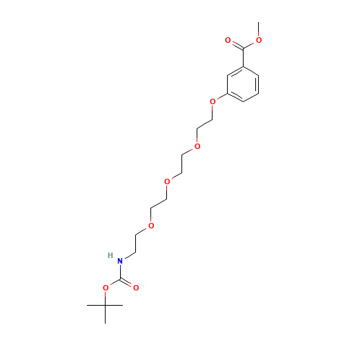3-(11-Boc-amino-3,6,9-trioxaundecanoxy)benzoic Acid Methyl Ester (CAS: 1076199-20-6) - Related Chemical Product