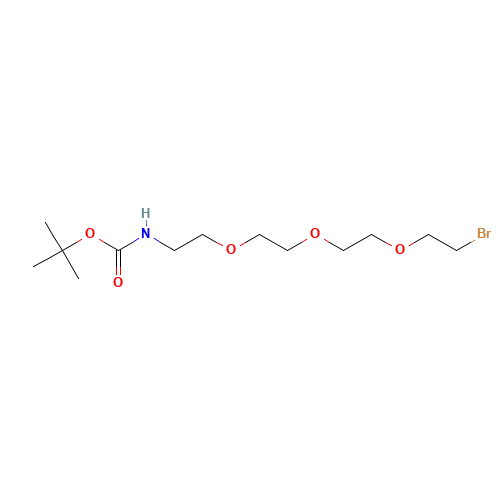 1-Boc-amino-3,6,9-trioxaundecanyl-11-bromide (CAS: 1076199-21-7) - Related Chemical Product