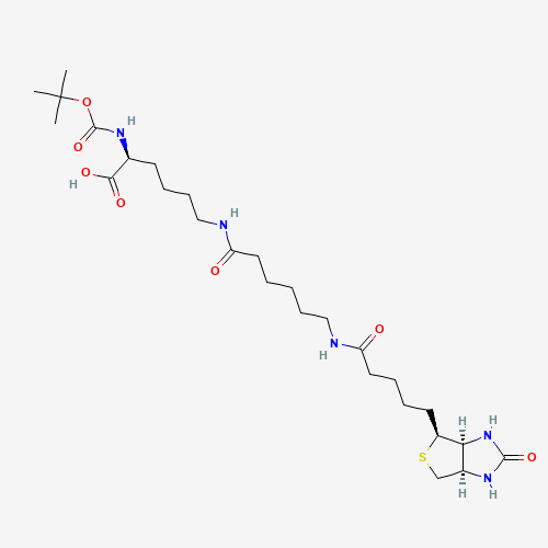 N2-t-Boc-N6-(biotinamido-6-N-caproylamido)lysine (CAS: 102910-26-9) - Related Chemical Product