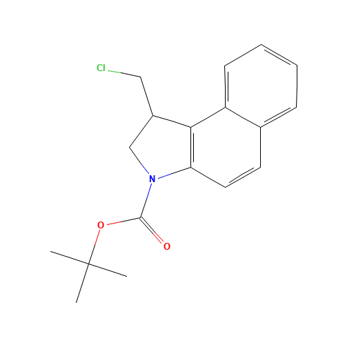 N-Boc-1-chloromethyl-1,2-dihydro-3H-benzo[e]indole (CAS: 454713-41-8) - Related Chemical Product
