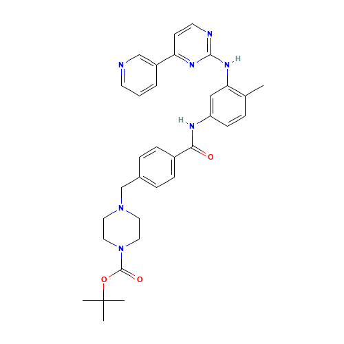 N-Boc-N-Desmethyl Imatinib (CAS: 1076199-23-9) - Related Chemical Product