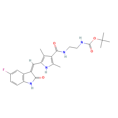 N-Boc-N,N-didesethyl Sunitinib (CAS: 1227960-76-0) - Related Chemical Product